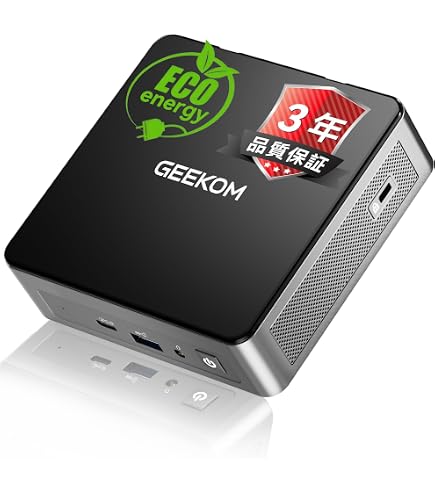 Amazon.co.jp: GEEKOM ミニpc A001 (AIR12 N100) : パソコン・周辺機器